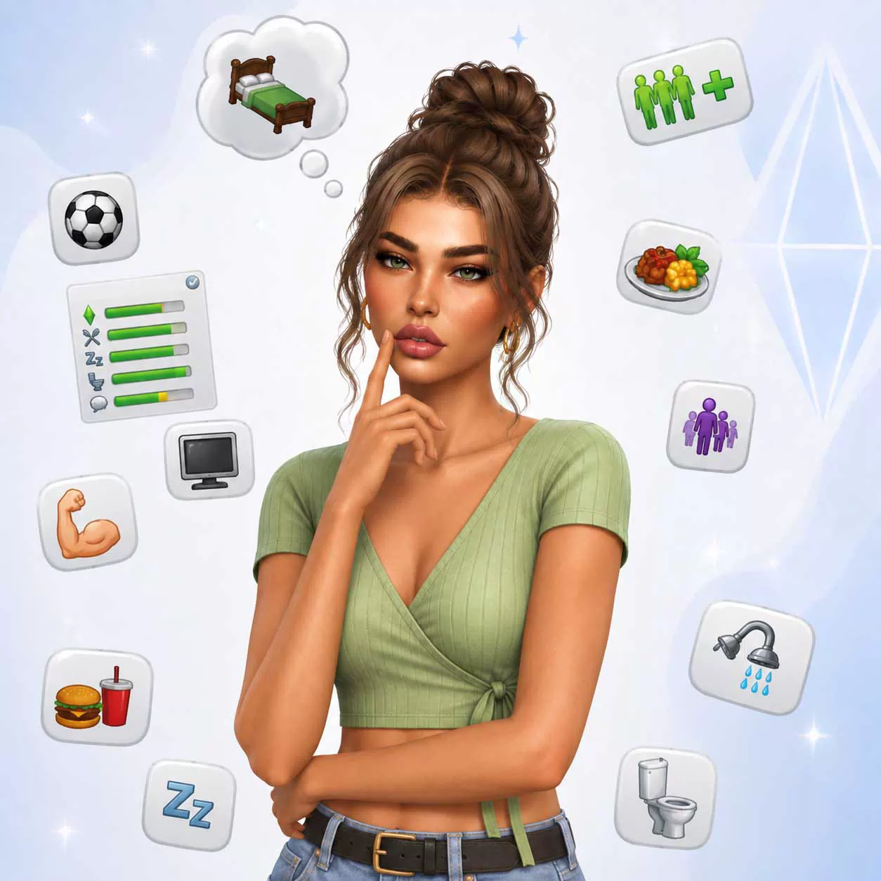   The Sims 4  Fill Need Cheats