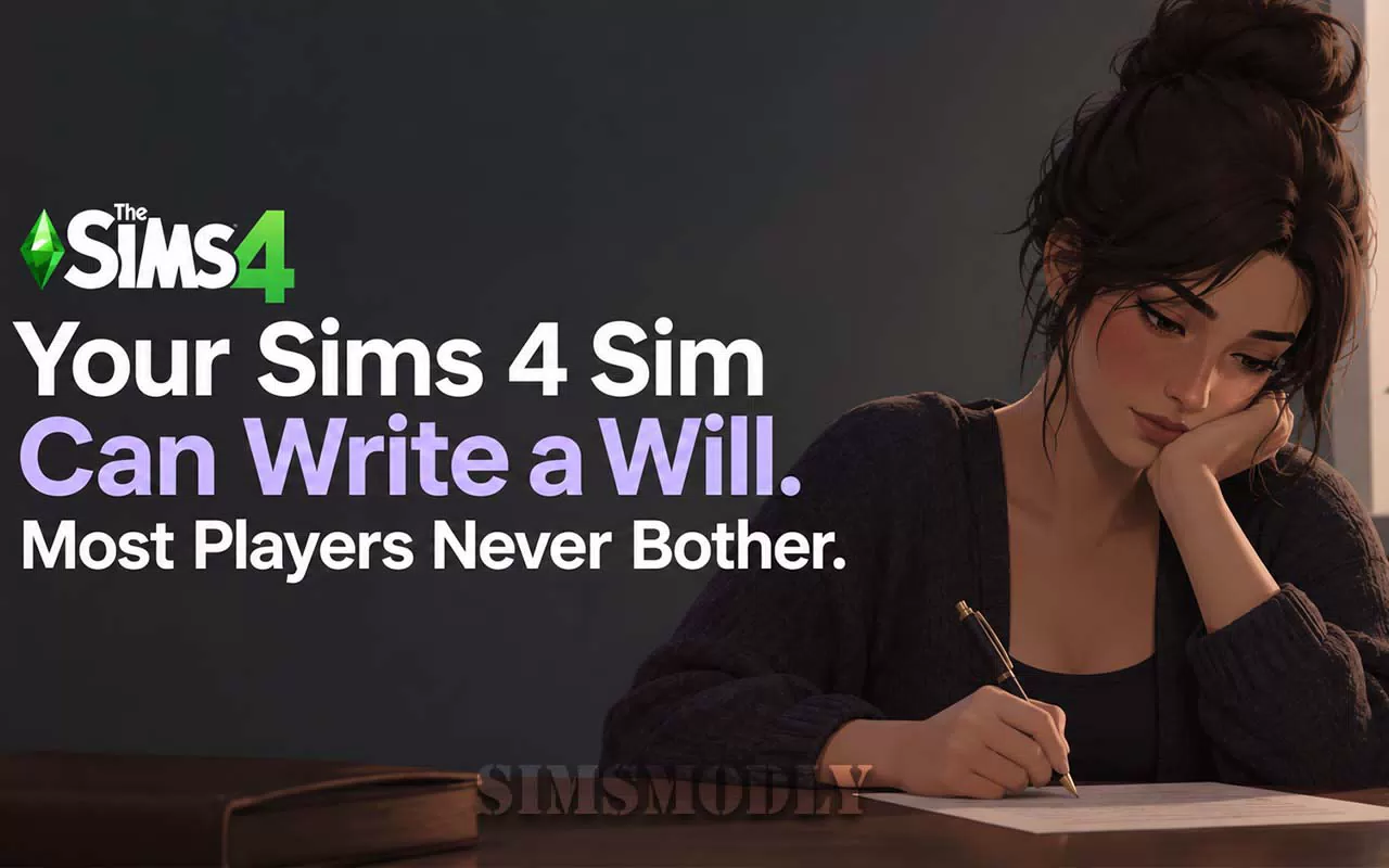 Your Sims 4 Sim Can Write a Will. Most Players Never Bother
