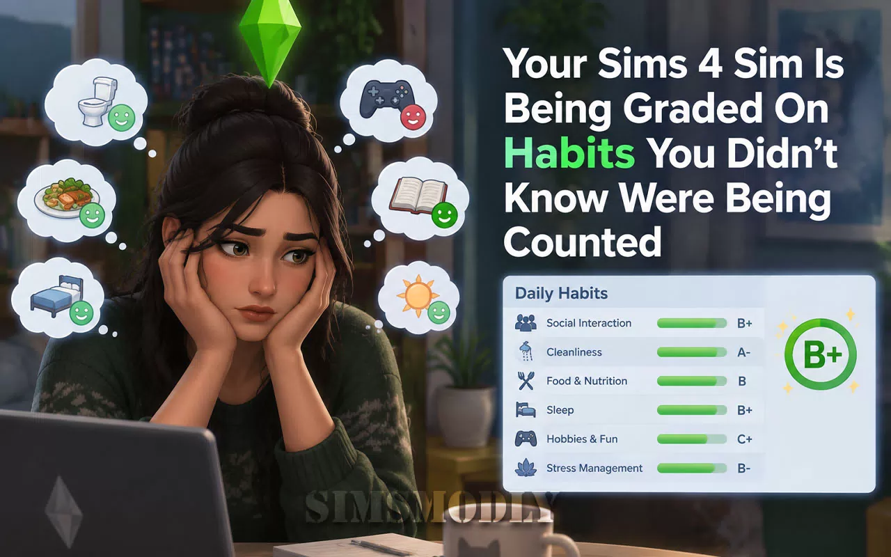 Your Sims 4 Sim Is Being Secretly Graded On Their Habits