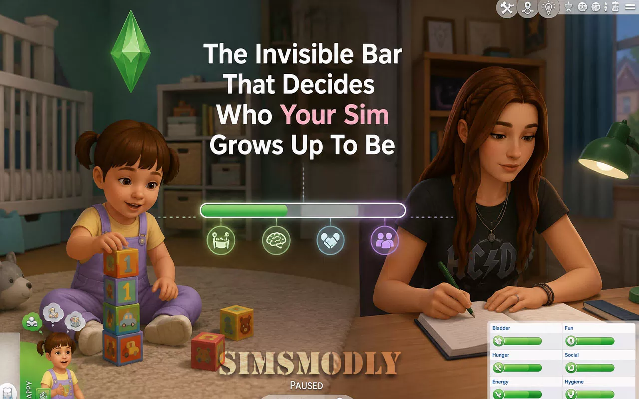 The Invisible Bar That Decides Who Your Sim Grows Up To Be