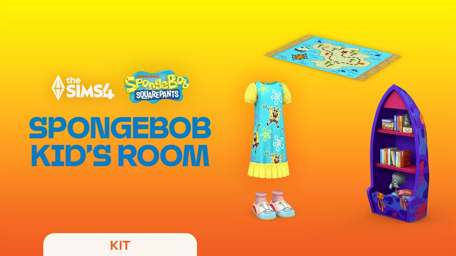 The Sims 4 SpongeBob Kid’s Room Review & Features